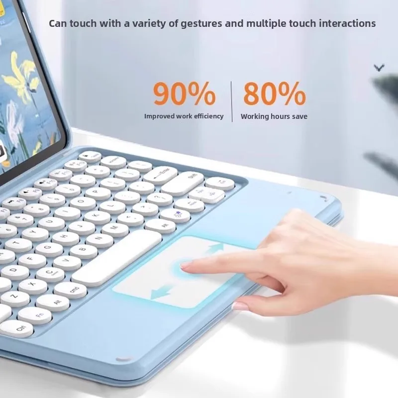 Para Huawei Matepad 11.5S 2025 11,5 funda desmontable inalámbrica Bluetooth tabletas teclado soporte Folio cubierta para Huawei Matepad 11,5 - imagen 3