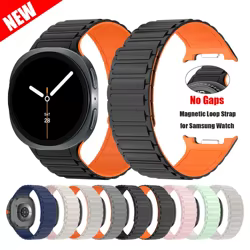 Correa Samsung Galaxy Watch 8 Magnética de Silicona Deportiva