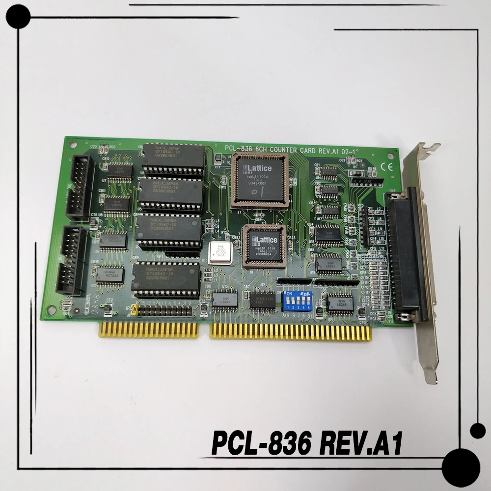 TARJETA DE CONTADOR 6CH para tarjeta de adquisición de datos multifuncional Advantech PCL-836 REV.A1 - imagen 3