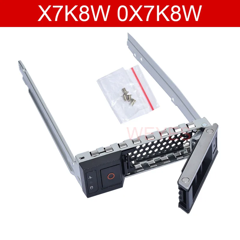 Bandeja SATA de 3,5 pulgadas, soporte para disco duro, para Dell R740, R440, R640, Gen14, 0X7K8W, novedad