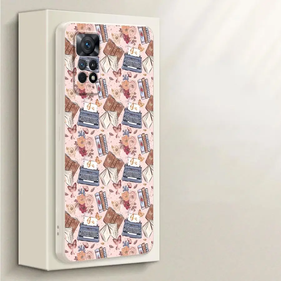 Funda de teléfono suave para Samsung Galaxy A51 A24 A35 A36 A26 A13 A14 A34 A15 A16 A11 A12 A22 A52 varios libros - imagen 4