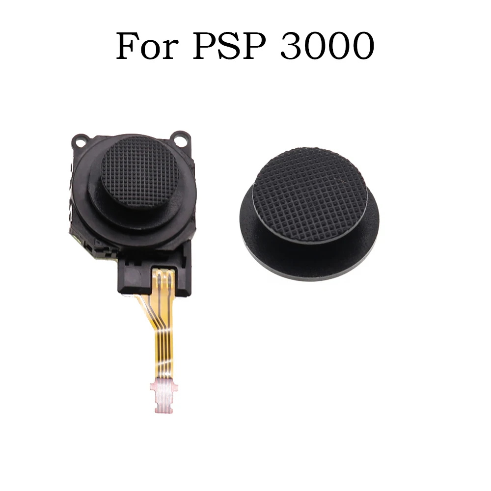 Juego de 2 módulos de Sensor de botón de Joystick analógico 3D coloridos + tapas de palanca de pulgar para consola PSP 3000 PSP3000 - imagen 4