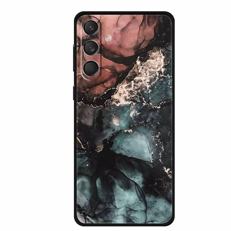 6,67 "para Samsung A56 5G fundas de lujo de mármol TPU suave Para funda trasera de silicona Para Samsung Galaxy A56 funda de teléfono Coque GalaxyA56 - imagen 2