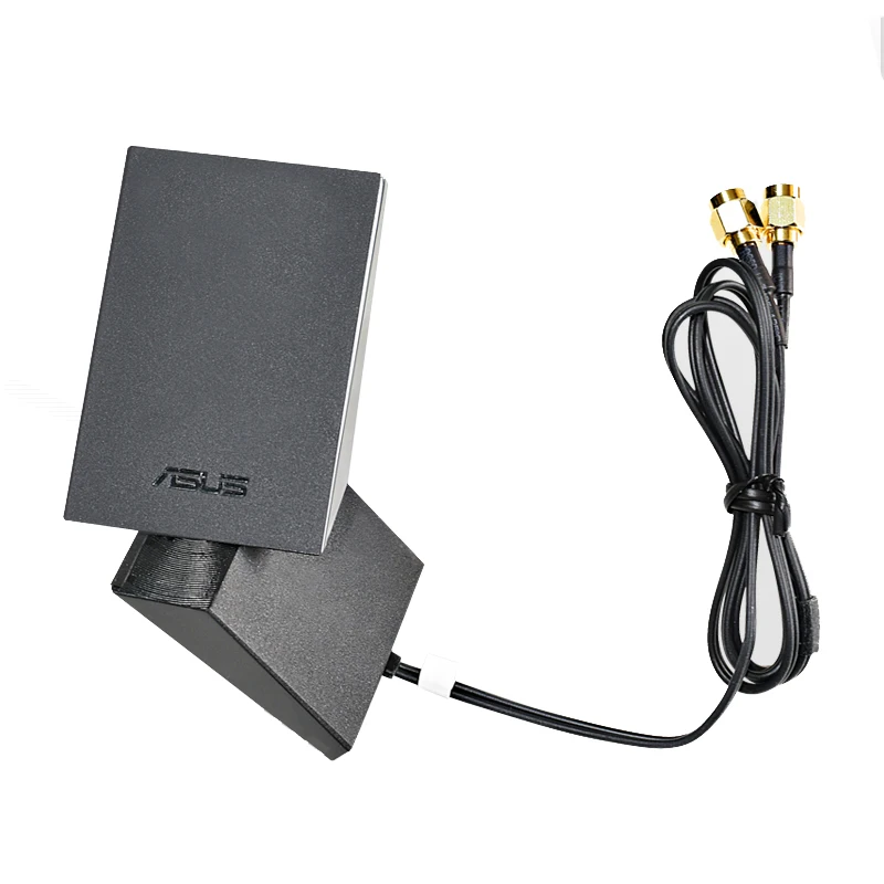 ASUS-antena WIFI Original, enrutador de doble banda, amplificador de señal giratorio magnético plegable, módem de tarjeta de red inalámbrica, 2,4G, 5,8G, nuevo - imagen 3