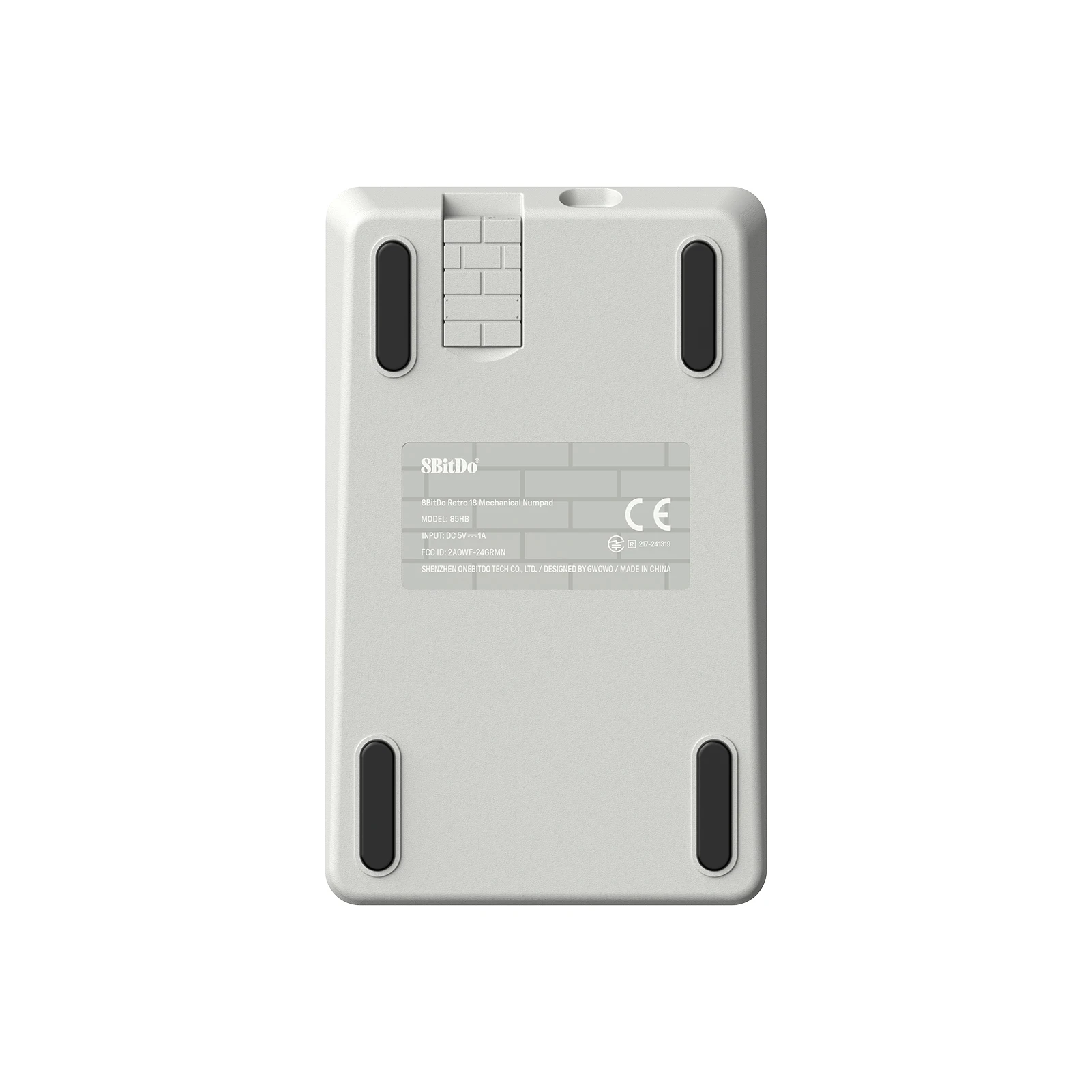 8BitDo Retro 18 Teclado numérico mecánico, compatible con modo de calculadora, Bluetooth/2.4G/número con cable para Windows y Android - imagen 2