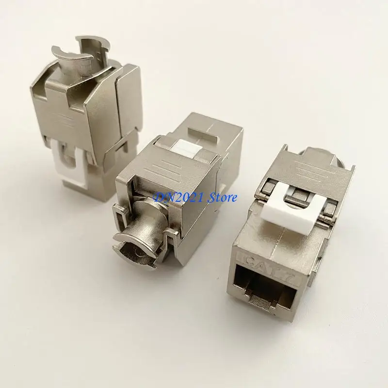 F3KE ALEA ALIA ZINC CASTING CASTING MODULE COMPLETO CAT6 CAT6A CAT7 RJ45 a - imagen 2
