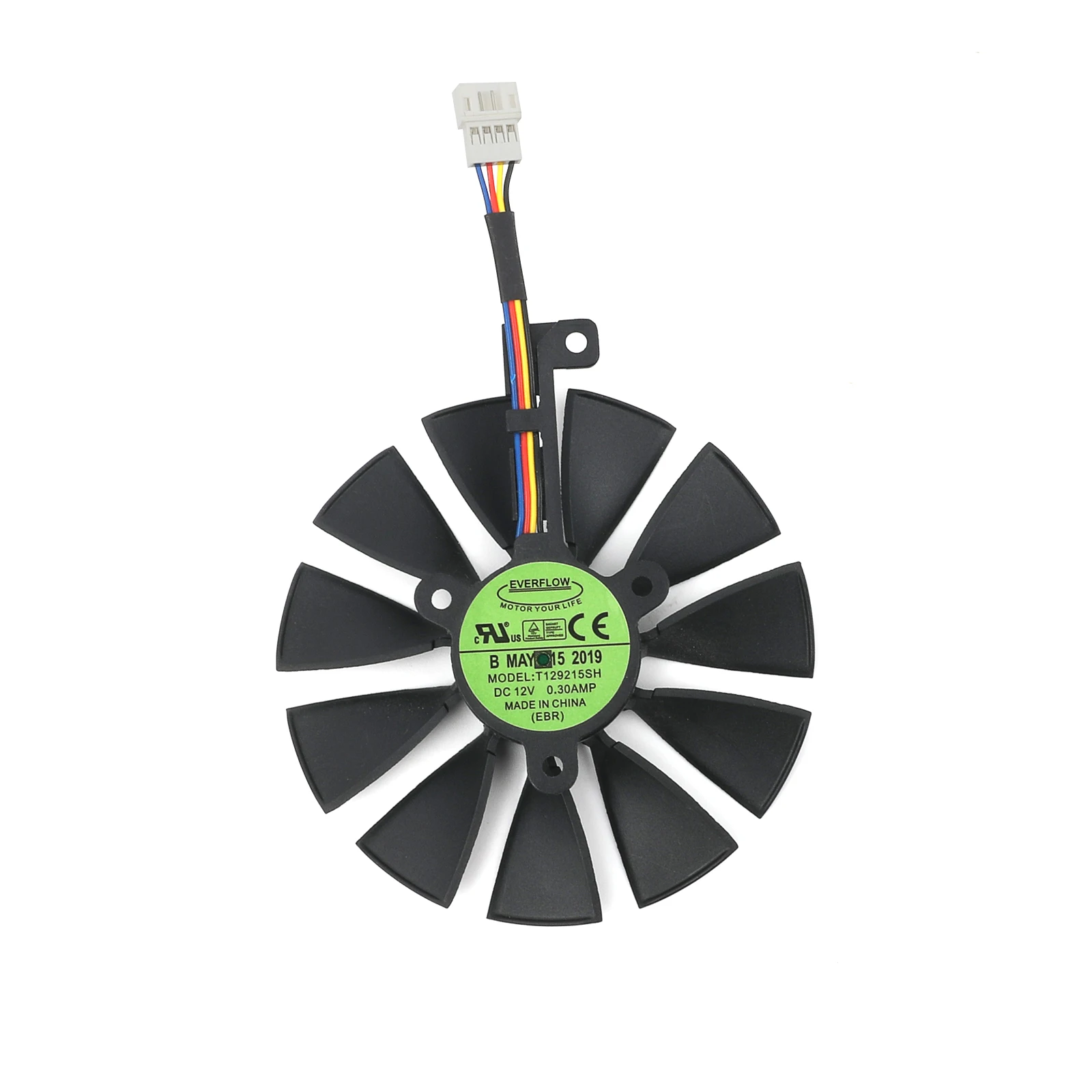 Nuevo ventilador de tarjeta de vídeo de 87MM T129215SH FDC10U12S9-C FDC10H12S9C para ASUS ROG Strix GeForce RTX 2060 2060S 2070 edición ventilador GPU - imagen 2