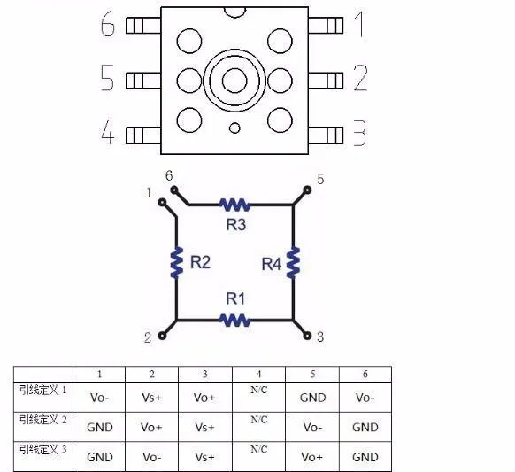 XGZP201DB1R 200kpa 30psi DIP package oxygen generator pressure sensor water pressure sensor