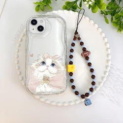 Funda Silicona Vivo Serie Y – Diseño Gato Corazón Antigolpes