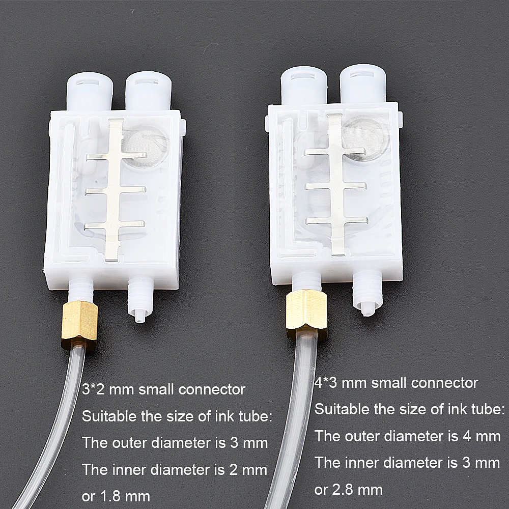 Amortiguador DX7 de 10 piezas para cabezal de impresión Dx7 para Epson B300/310; B500/510 (Conector: 4 mm x 3 mm 3 mm x 2 mm)