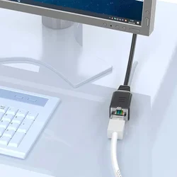 Cable Ethernet Cat6 Plano RJ45 para Módem, PC, Enrutador