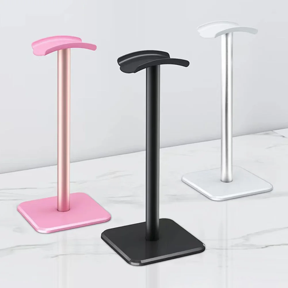 Soporte Vertical de aleación de aluminio para auriculares, organizador de escritorio para ahorro de espacio, colgador - imagen 2