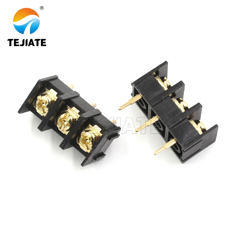 5 uds KF/MF/DG1000 enchufe empalmable conector de 10MM bloque de terminales chapado en oro 2/3/4/5/10P - imagen 4