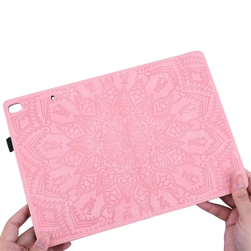 Funda con relieve de flores en 3D para iPad Air 13 2024, cubierta de libro de cuero PU M2, Funda para tableta de 13 pulgadas 2024 - imagen 5