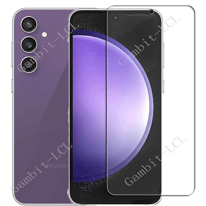 Protector de pantalla de vidrio templado para Samsung Galaxy S24, película protectora Ultra para Galaxy S24, S24Ultra, S24 + PLUS, 3 unidades - imagen 3