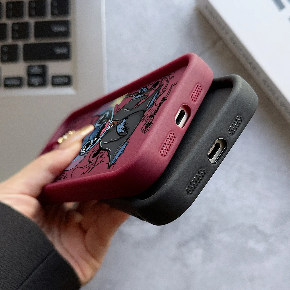 Funda de teléfono mágica Stitch Academy para Motorola Moto G85 G84 G75 G60 G54 G53 G52 G35 G34 G32 G30 E40 E32 E22 EDGE 60 50 5G - imagen 4