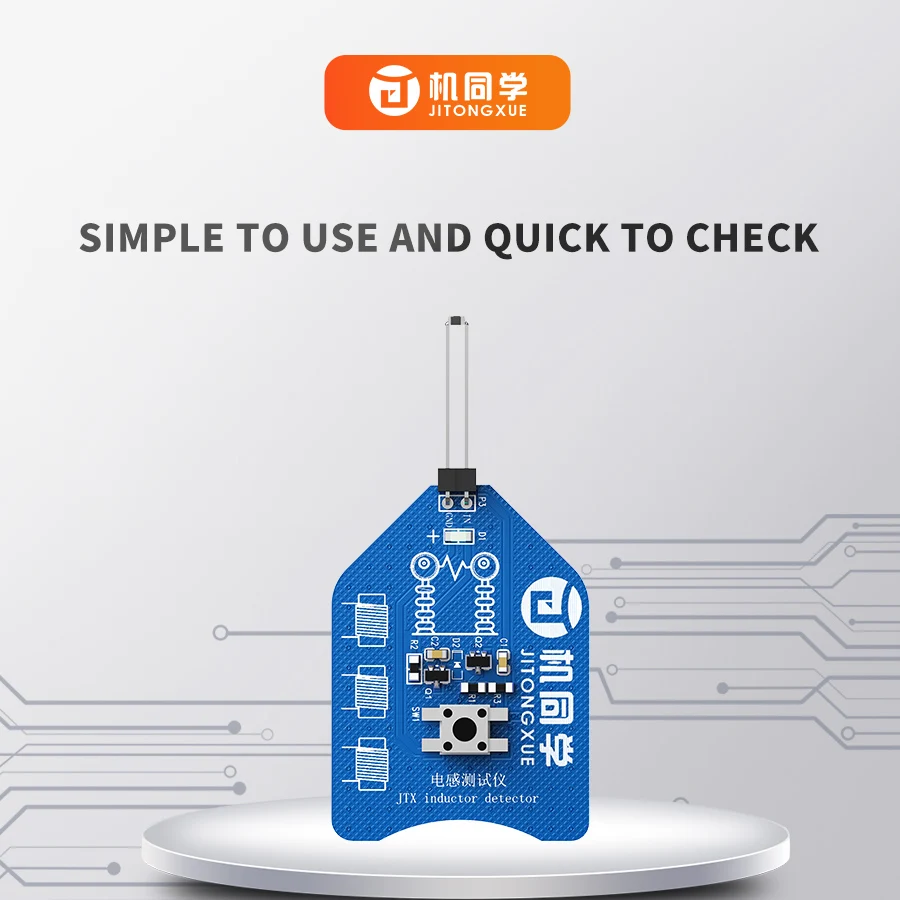 Probador de bobina de placa base JTX CT-1, herramienta de detección de Inductor para reparación de PC, inducción electromagnética, control rápido de fallos - imagen 5