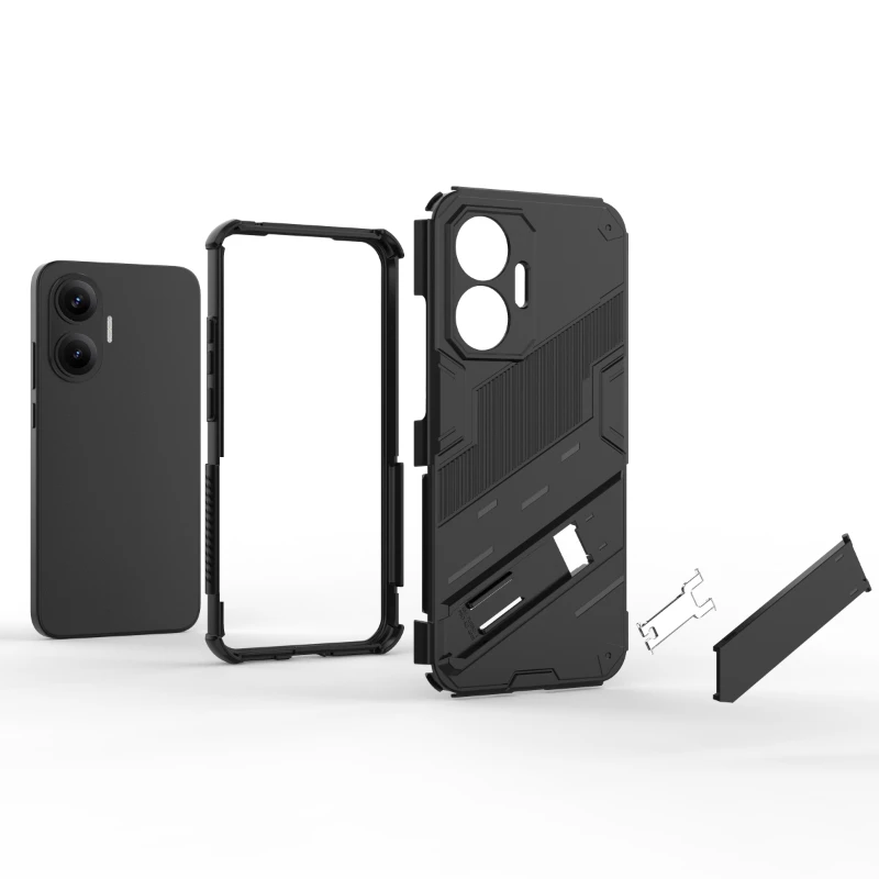 Para Xiaomi Redmi Turbo 4 Pro funda trasera a prueba de golpes funda armadura para Redmi Turbo4 funda protectora anticaída funda Coque con soporte - imagen 5