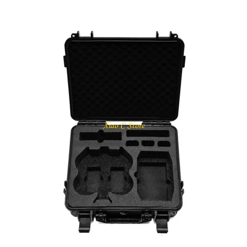 Caja herramientas portátil plástico reforzado Y1AE, caja embalaje, equipo cámara, estuche protector para para
