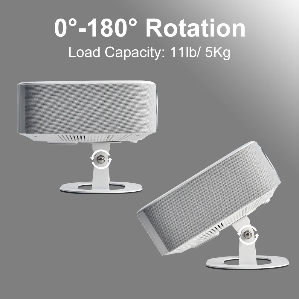 Soporte para proyector de escritorio Salange, soporte de mesa ajustable, cardán giratorio adecuado para proyector XGIMI Xiaomi Halo + P92Max HY300 - imagen 2