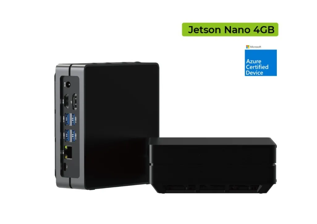 ReComputadora J1020- Edge Dispositivo AI con módulo Jetson Nano, caja de aluminio, sistema JetPack preinstalado - imagen 2