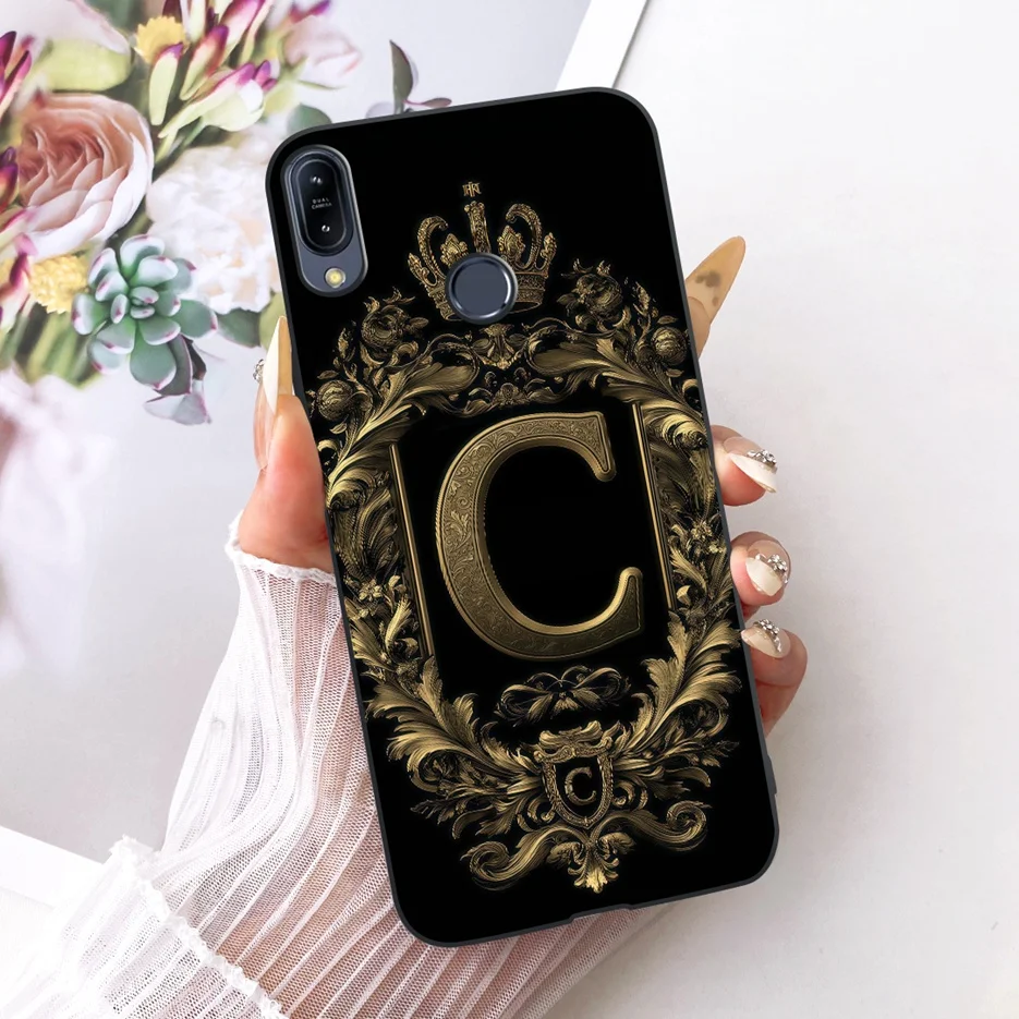 Para Asus Zenfone Max Pro M1 ZB601KL ZB602KL funda X00TD X00TDB X00TDA X00T Cool Crown letras cubierta 5,99 ''funda suave TPU Fundas parachoques - imagen 3