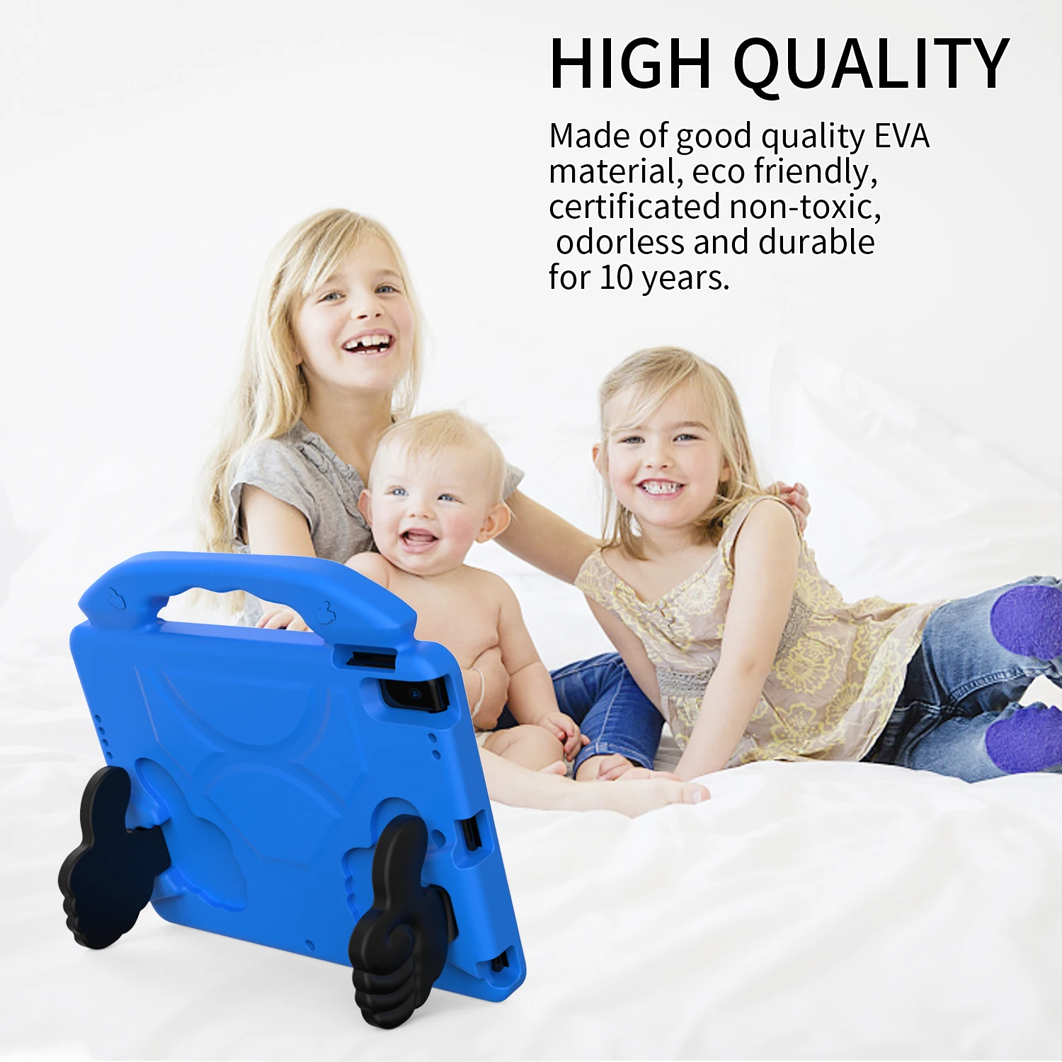 Funda EVA para niños para iPad A16 2025 11th 10,9 2022 10th Air Pro 11 Air 5 4 3 10,2 10,5 9,7 2 3 4 cubierta para Mini A17 Pro 6 5 4 3 2 1 - imagen 5