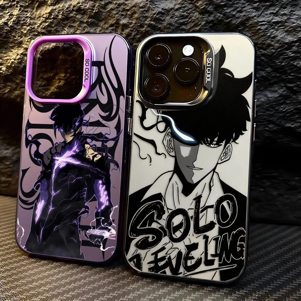 Funda de Anime de nivelación individual de cómic para Xiaomi Poco F7 5G X7 F7 PRO 15T PRO 14TPRO 14T X6 X5 M6 F6 F5 X3 11 Lite, cubierta mate IMD dura