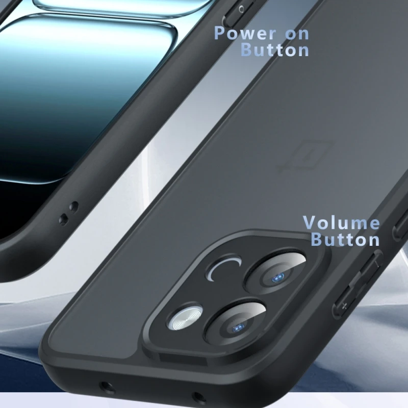 Para Oneplus 13T funda Oneplus 13T Capas a prueba de golpes lente protectora mate esmerilado transparente Fundas Oneplus 13T Oneplus13T - imagen 5