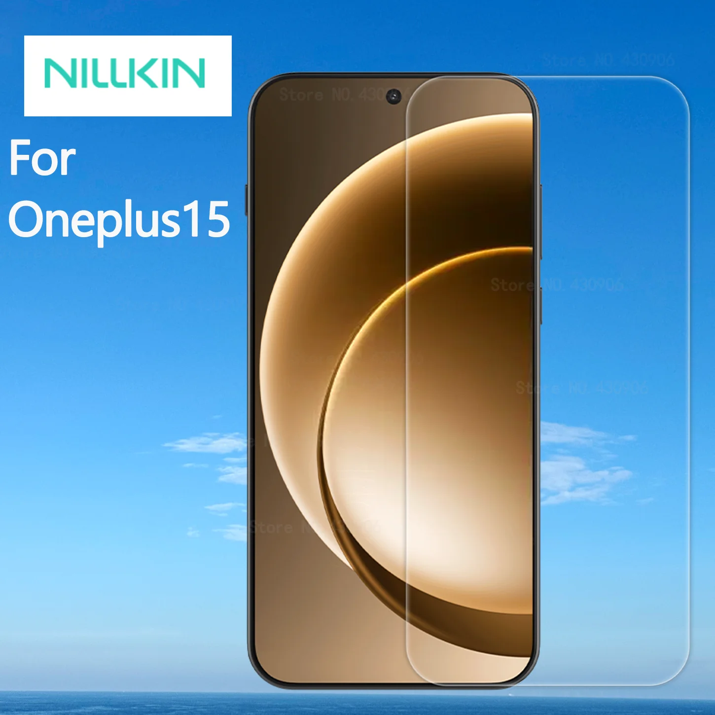 NILLKIN para OnePlus 15 Protector de pantalla de vidrio templado increíble H + PRO película de vidrio transparente de alta calidad 2.5D 9H