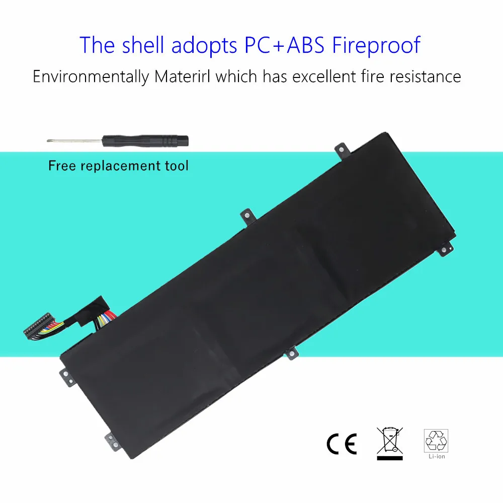 RRCGW 4GVGH 11,4 V 56WH batería del ordenador portátil para Dell XPS 15 9550 para Precision 5510 Series M7R96 62MJV - imagen 5