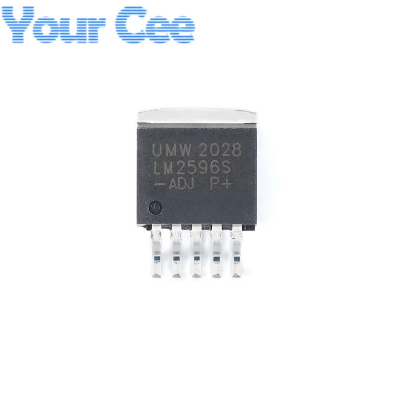 5 uds LM2576HVS LM2576HVS-5.0 LM2596HVS LM2576HVS-12 LM2576S LM2596S-3.3 LM2596S-ADJ 12 5,0 3,3 TO-263-5 DC-DC Chip regulador - imagen 4