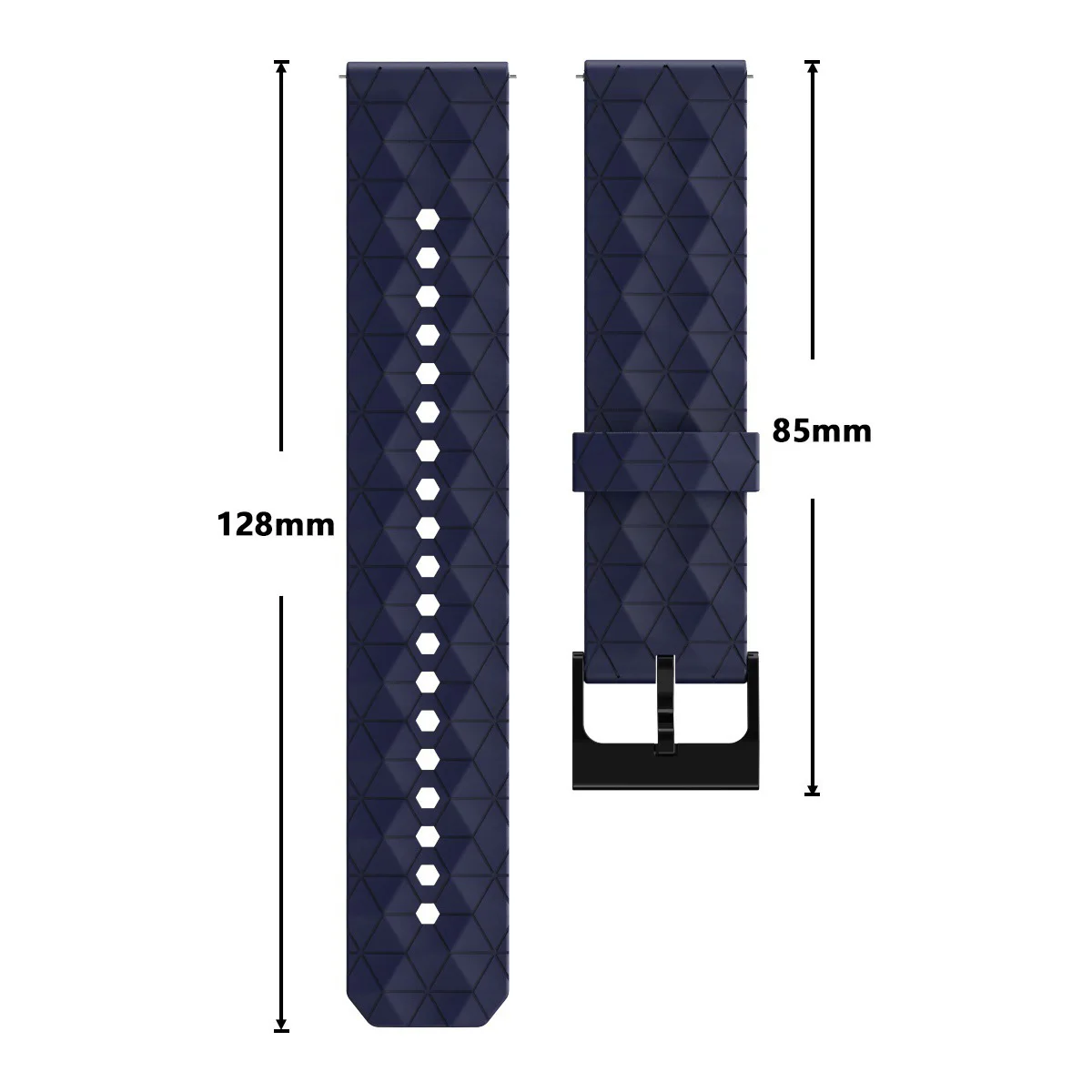 Pulsera de silicona de 22mm para Huami Amazfit GTR 47mm 4 3 2 2E pulsera Amazfit Pace Correa Amazfit GTR3 Pro - imagen 4