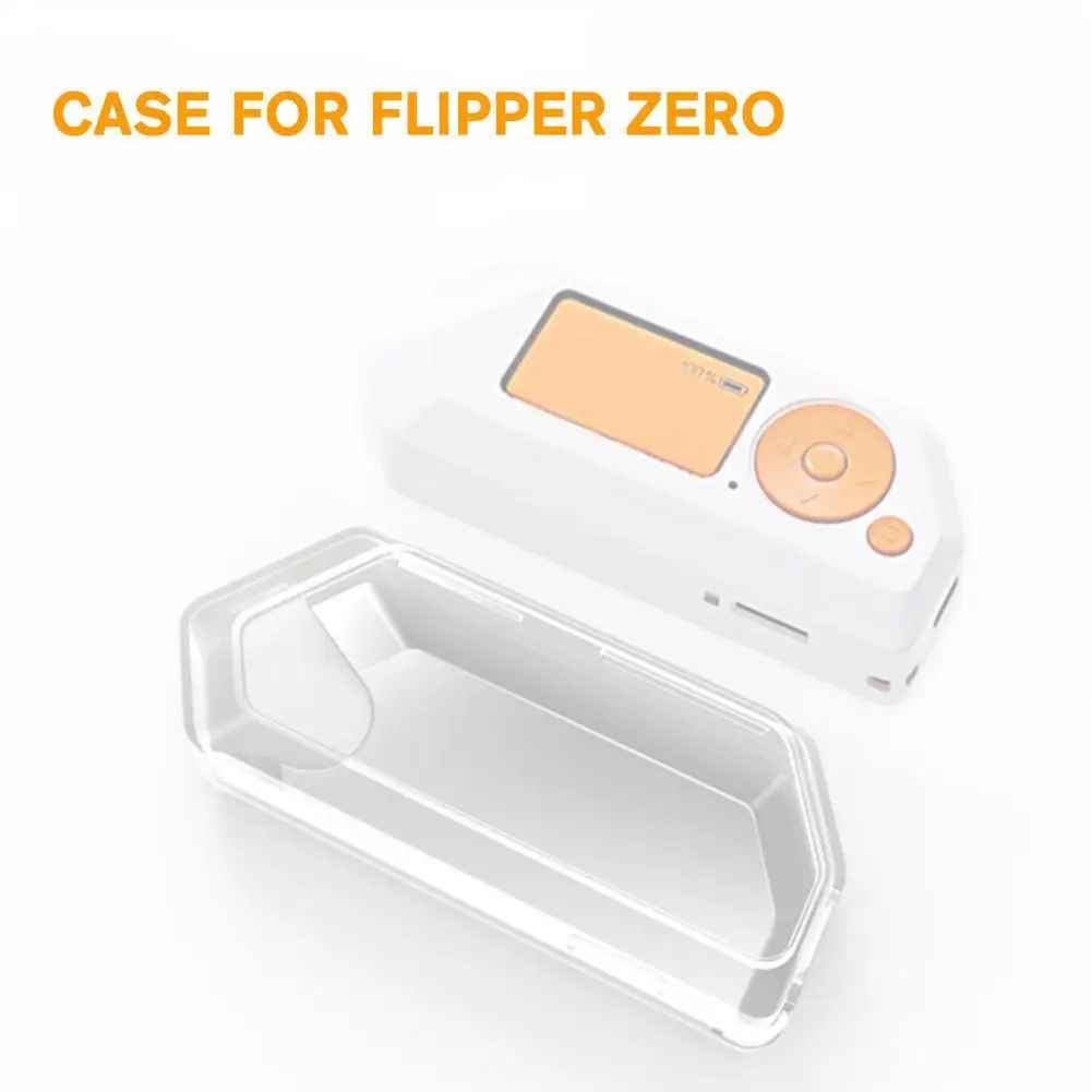 Funda protectora para consola de juegos Flipper Zero, funda antideslizante, cubierta transparente, accesorio de carcasa - imagen 2