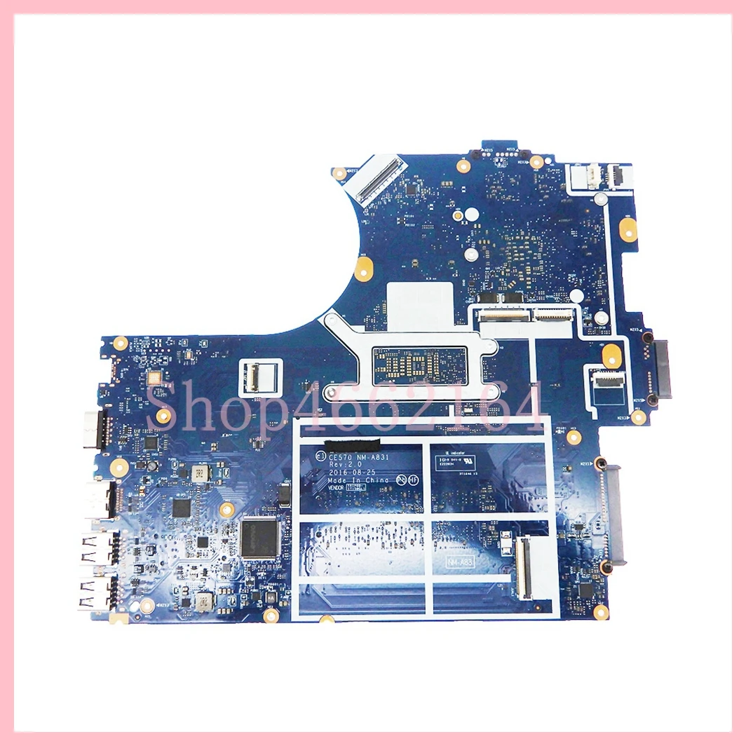 NM-A831 con i5-7200U CPU DDR4 placa base para portátil Lenovo Thinkpad E570 placa base para ordenador portátil 100% completamente funciona bien - imagen 3