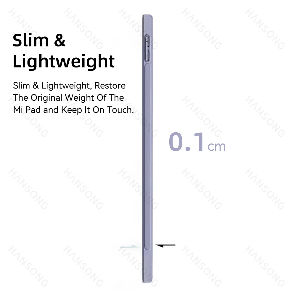 Para Xiaomi Pad funda para Mi Pad 5 y 5 Pro funda protectora con soporte abatible para Mi Pad 6 y 6 Pro 7 y 7PRO Redmi Pad 10,61 "SE 11 - imagen 5