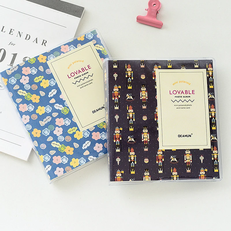 Álbum de sesión fotográfica de 64 bolsillos, carpeta de sesión fotográfica de 3 pulgadas, álbum de fotos de cámara instantánea, colección de tarjetas Kpop, estuche de almacenamiento de imágenes para libros - imagen 5