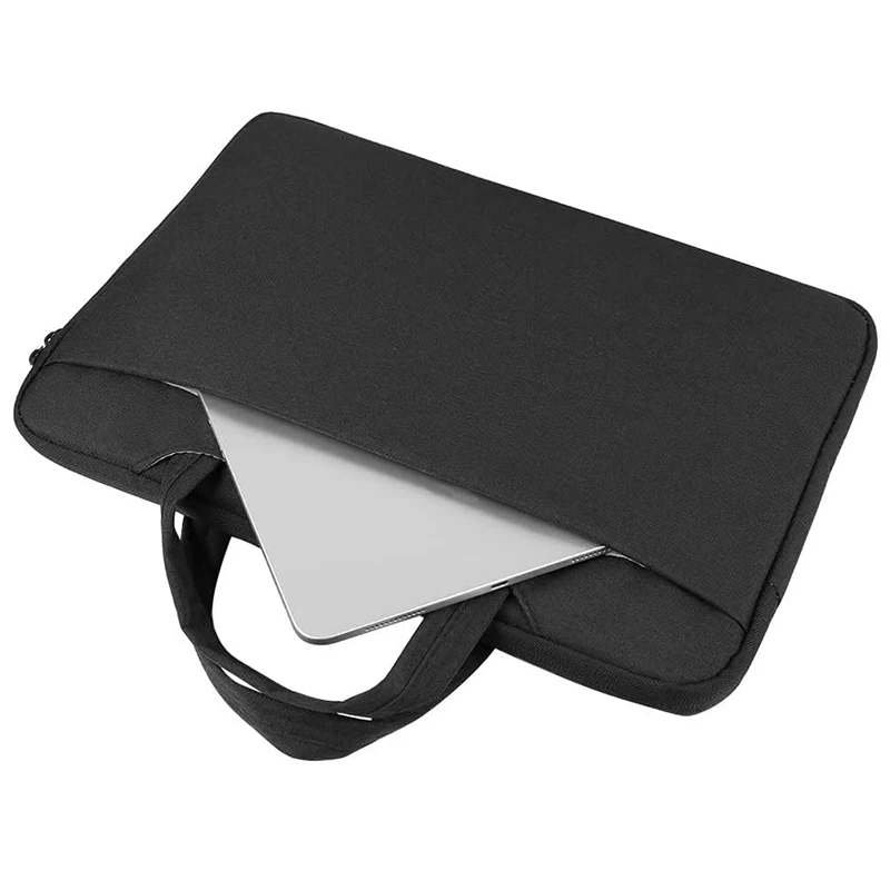 Bolso de mano para ordenador portátil de 13, 14, 15, 15,6 pulgadas para Xiaomi, MacBook Air, ASUS, funda para portátil, accesorio para portátil, maletín para hombre y mujer - imagen 4