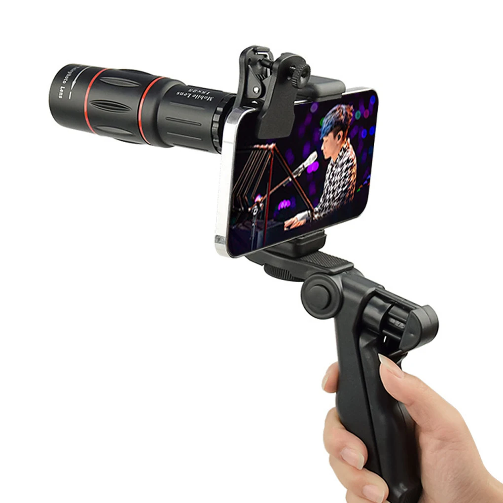 Cámara telescópica Universal 18x, Zoom Monocular, lente óptica HD para teléfono móvil, observación de observación, teleobjetivo 18X para teléfono inteligente