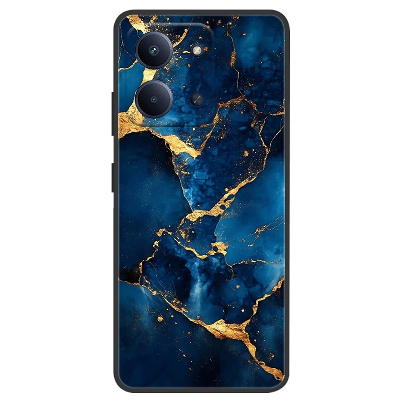 Para Xiaomi Redmi 15C 4G Europa funda de mármol suave mate funda trasera de silicona para Redmi15C Global Poco C85 4G 15 C carcasa completa para teléfono - imagen 3