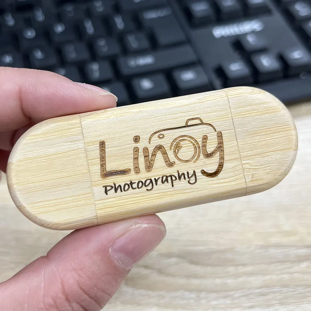 Unidades Flash USB 2,0 de madera TYPE-C, unidad de bolígrafo con logotipo gratuito de 128GB, regalo de negocios creativo, disco U de 64GB, memoria de boda, disco U de 32GB - imagen 5