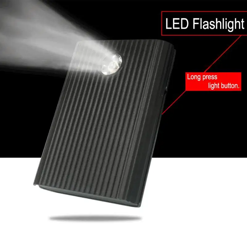 Caja de Banco de energía DIY, caja de almacenamiento de carga de batería 4*18650, estuche de carga con pantalla Digital USB Dual de 5V para teléfonos inteligentes, soporte de batería - imagen 4