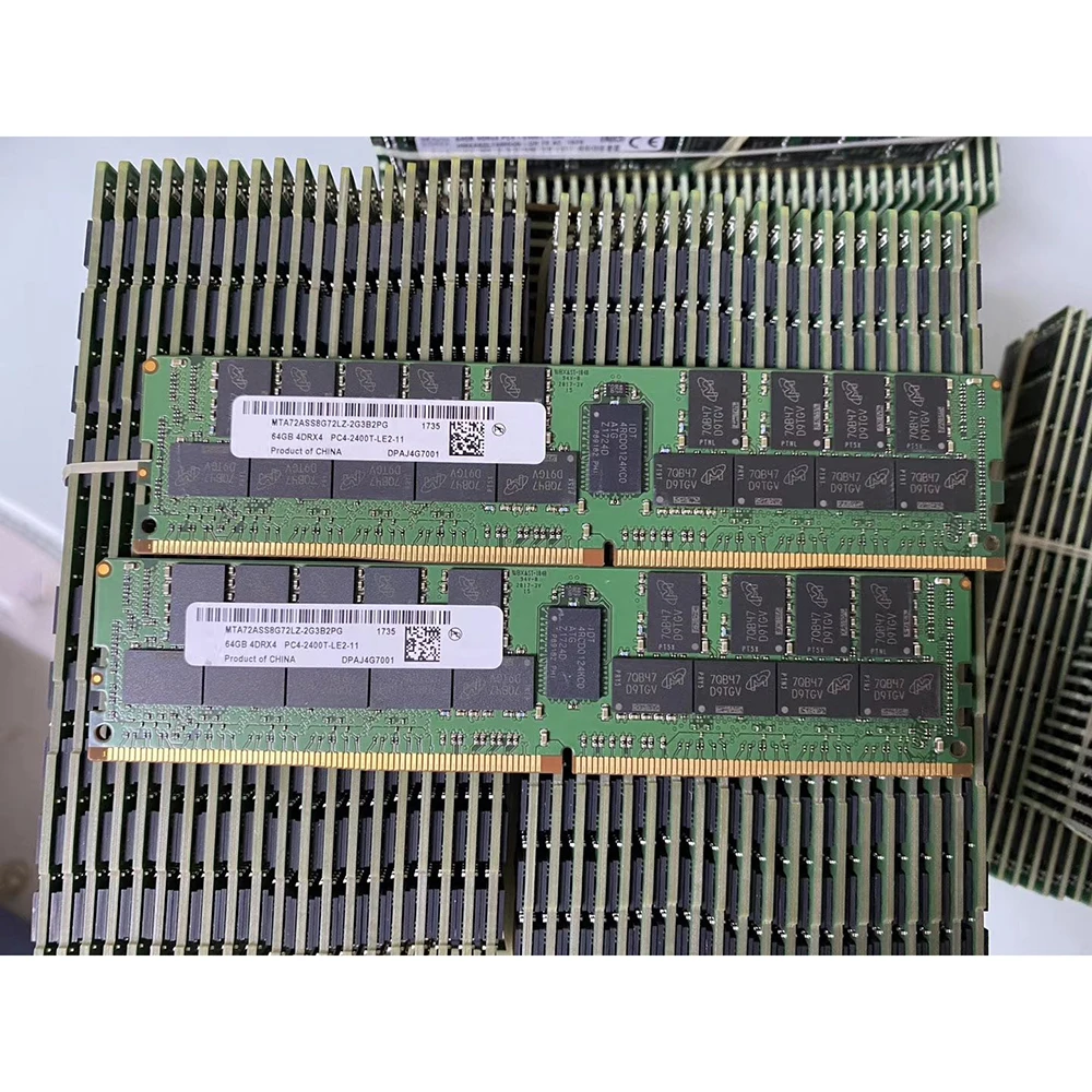 1 Uds. Para MT RAM 64G 64GB DDR4-2400 4DRX4 DDR4 2400 LRDIMM memoria de servidor MTA72ASS8G72LZ-2G3 - imagen 4