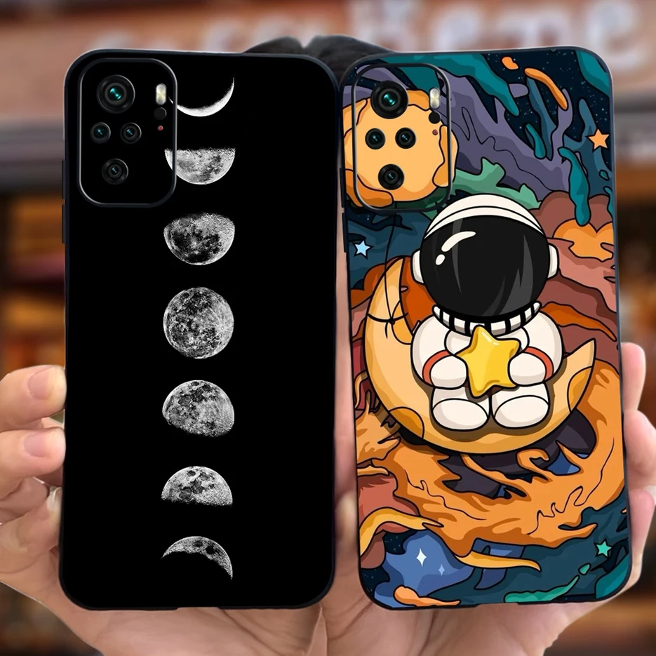 Funda con dibujos animados para Xiaomi Redmi Note 10, carcasa suave de TPU para Redmi Note 10 Pro Max - imagen 4