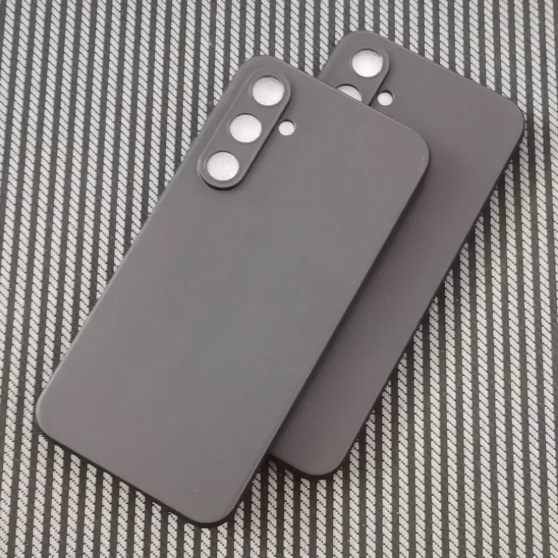 Funda suave de TPU para Samsung Galaxy S23 FE 5G, funda trasera de silicona para Samsung S23FE, carcasa de teléfono negra mate - imagen 5