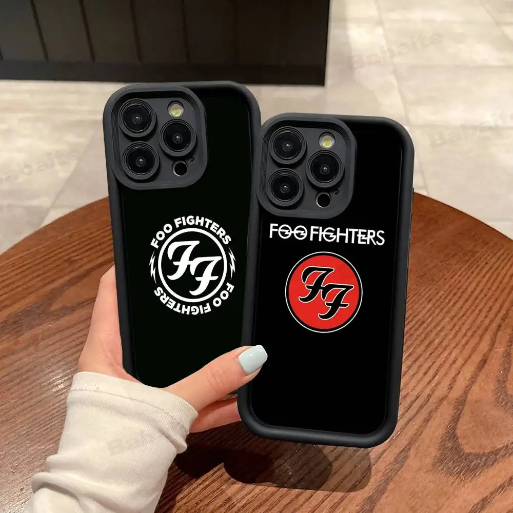 Funda de teléfono F-Foo F-Fighters, funda de silicona para iPhone 17 16 15 14 13 Pro Max, funda suave a prueba de golpes - imagen 4