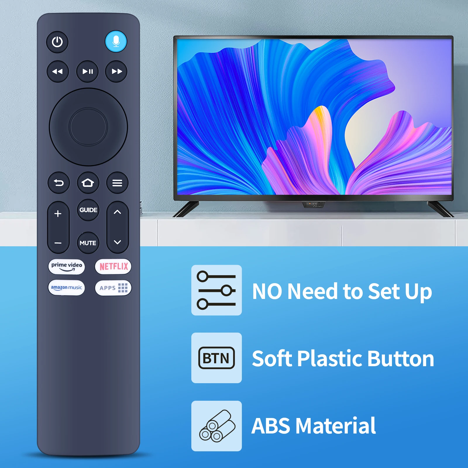 Nuevo Control remoto de voz XMRM-MY para Redmi Smart Fire TV - imagen 3