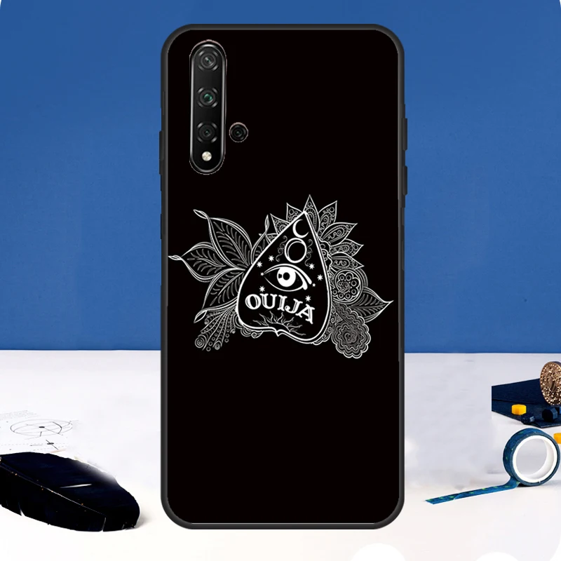 Funda con placa Ouija para Huawei Nova 3i 7i 8i 11i 12i 9 10 SE Y60 Y61 Y70 Y72 Y73 Y90 Y91 P20 P30 P40 Lite - imagen 3