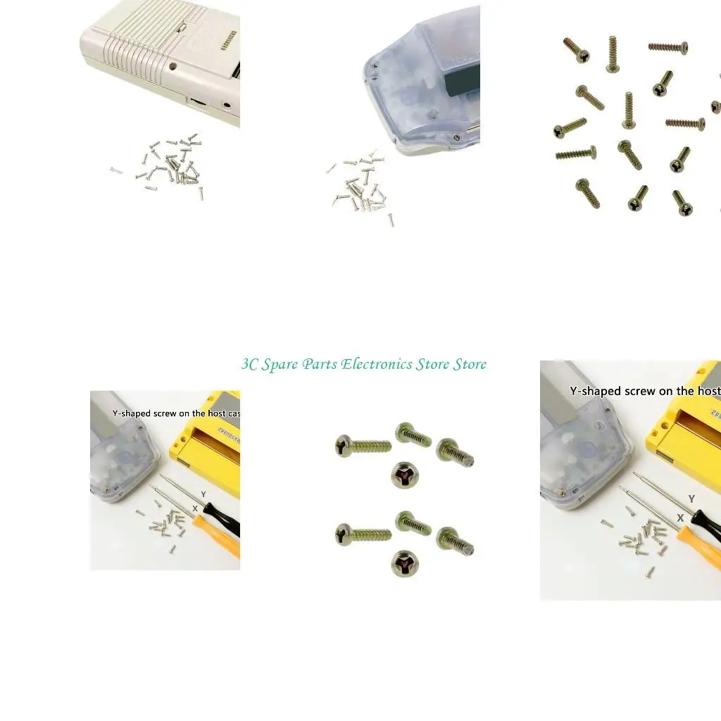 Accesorios juegos SZ Tornillos tornillo forma Y tornillos alojamiento carcasa fácil reemplazo para