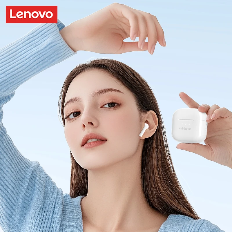 Choice Lenovo LP23 TWS auriculares inalámbricos Bluetooth V5.4 auriculares deportivos con sonido estéreo HiFi auriculares para juegos de baja latencia con micrófono - imagen 3